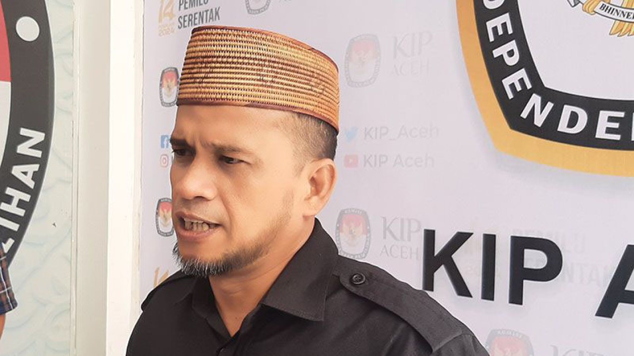 Ketua Divisi Teknis Penyelenggaraan Pemilu KIP Aceh Munawarsyah. ANTARA/M Haris SA