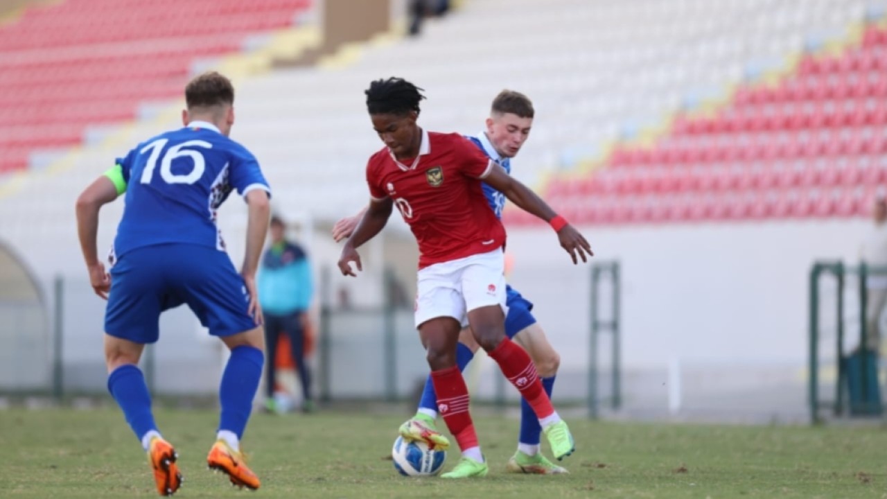 Laga uji coba Timnas Indonesia U-20