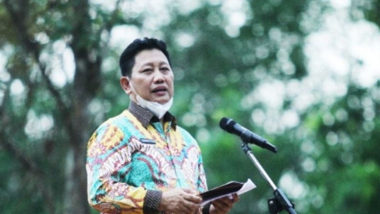 Sekretaeis Daerah Kabupaten Bangka Barat M. Soleh. (ANTARA/ Donatus Dasapurna)