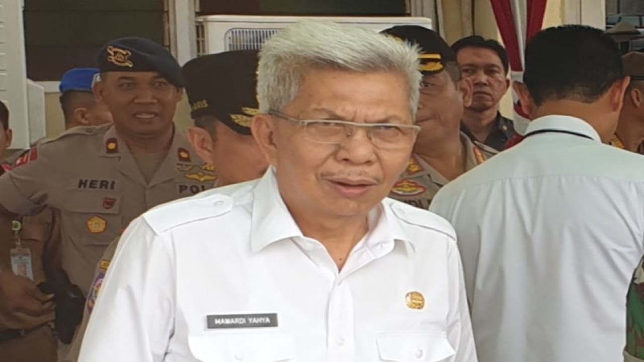 Wagub Sumsel Mawardi Yahya. (ANTARA/Yudi Abdullah/22)