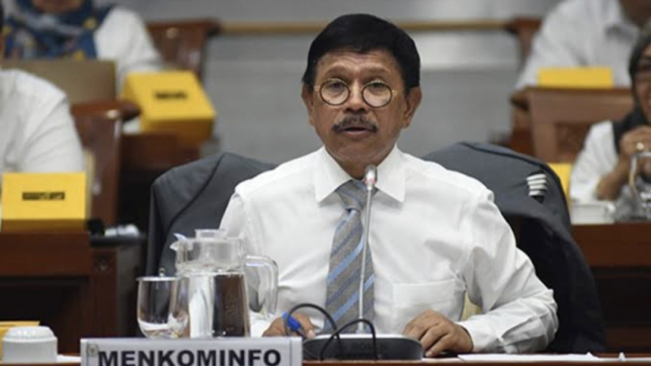 Menkominfo Johnny G. Plate