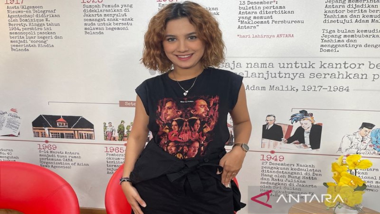 Naimma Aljufri saat dijumpai di Wisma Antara, Jakarta Pusat, Senin (21/11/2022) (ANTARA/Lifia Mawaddah Putri)