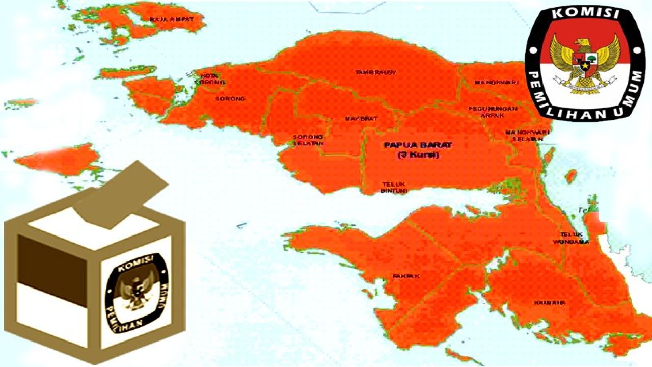Penetapan jumlah kursi di Papua Barat didasarkan pada Keputusan KPU RI Nomor 263/PL.01.3-Kpt/06/KPU/IV/2018 tentang Penetapan Daerah Pemilihan dan Alokasi Ketua Anggota DPR RI pada Pemilihan Umum 2019. ANTARA/HO-KPU RI