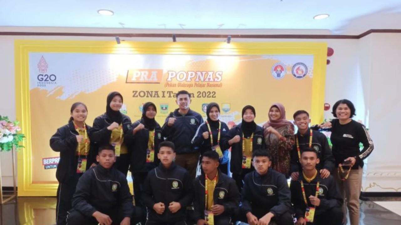 Petinju pelajar Sumu yang mengikuti Pra Popnas di Jakarta (ANTARA/Juraidi)