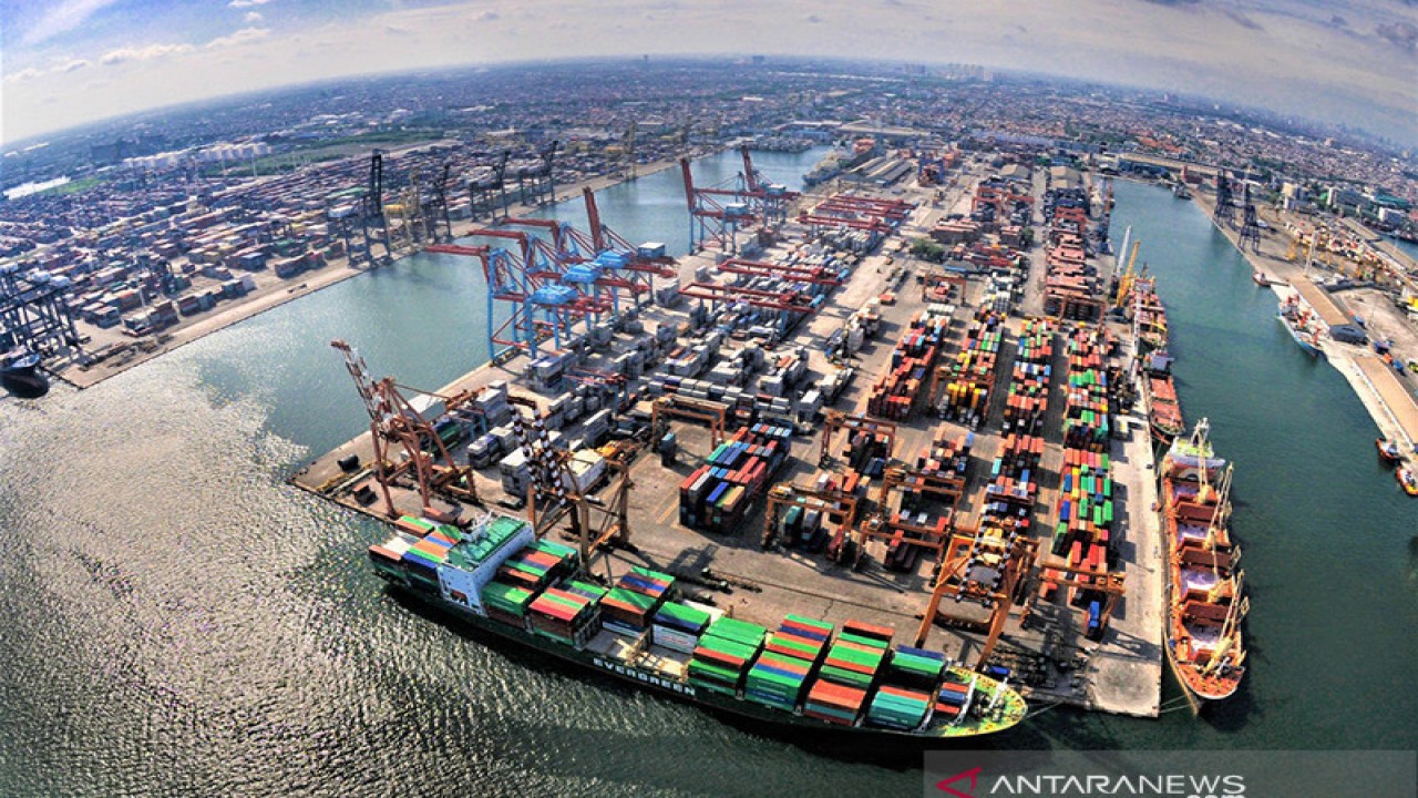 Pelabuhan Tanjung Priok, Jakarta. ANTARA/HO-PT Pelindo (Persero)