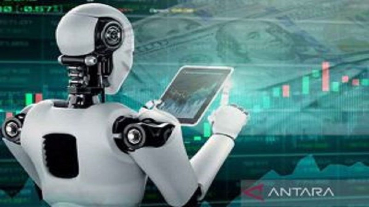 Ilustrasi - Robot trading. (ANTARA/Pixabay/aa)