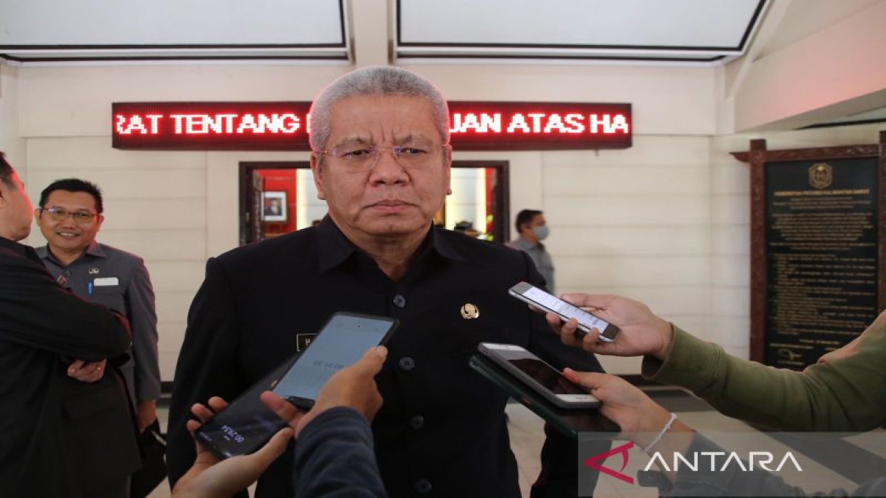 Sekda Kalbar Harisson (ANTARA/Sucia Lucinda)