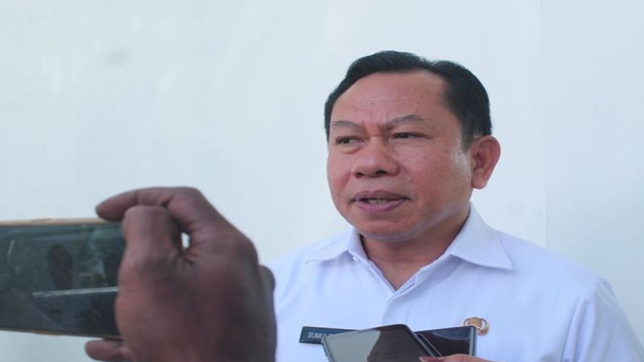 Sekda Provinsi Papua Pegunungan Sumule Tumbo. ANTARA/Marius Frisson Yewun