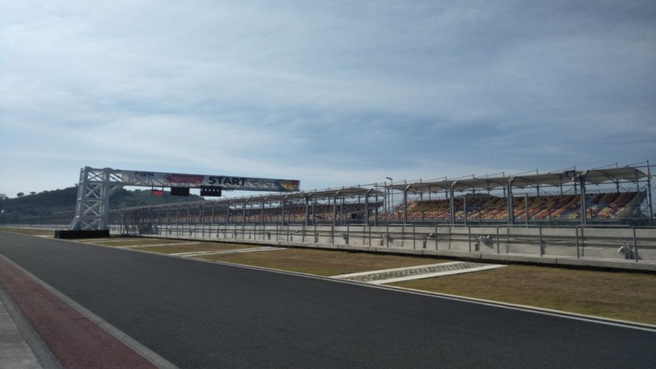 Sirkuit Mandalika, Lombok, Nusa Tenggara Barat (ANTARA/Akhyar)