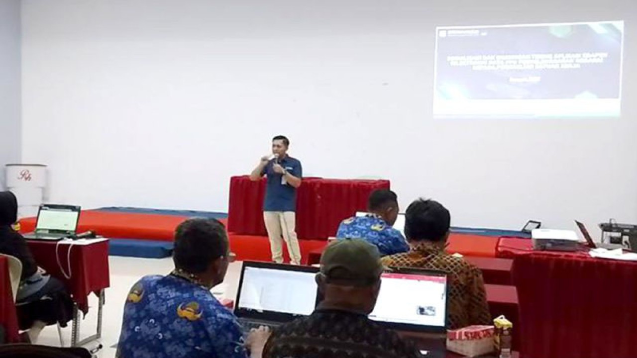 Sosialisasi aplikasi E-Dapen BPJS Kesehatan kepada Aparatur Sipil Negara Kecamatan dan Kelurahan di Kabupaten Banggai, Sulawesi Tengah. ANTARA/HO-BPJS Kesehatan Cabang Luwuk