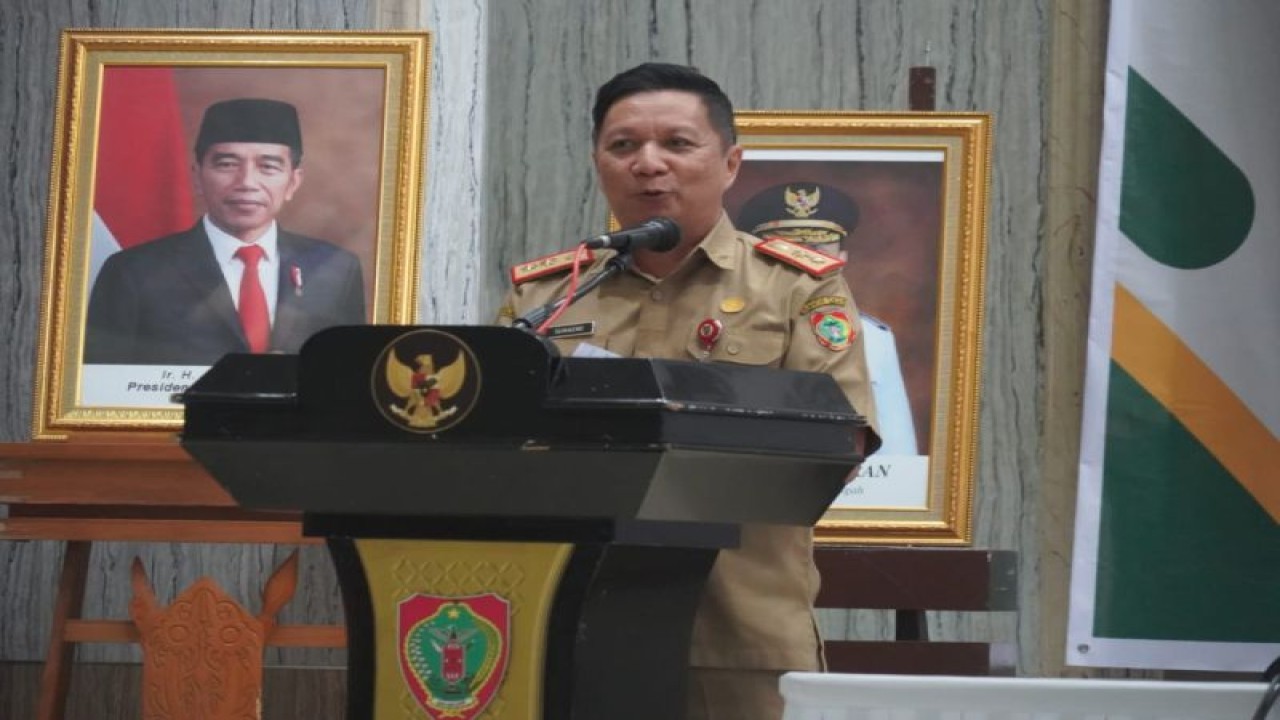 Staf Ahli Gubernur Bidang Kemasyarakatan dan Sumber Daya Manusia Suhaemi. (ANTARA/HO-Diskominfosantik Kalteng)