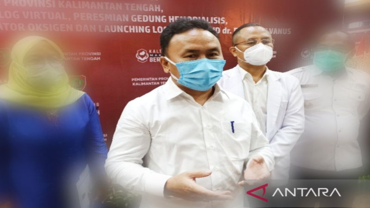 Gubernur Kalimantan Tengah, Sugianto Sabran. ANTARA/Muhammad A Hidayat