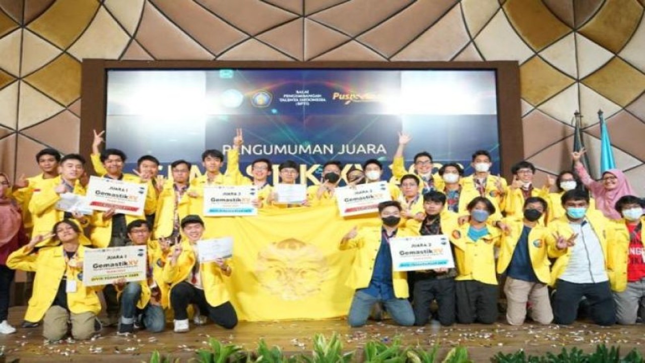 Mahasiswa Fasilkom UI meraih 7 gelar juara dalam Pagelaran Mahasiswa Nasional Bidang Teknologi Informasi dan Komunikasi (Gemastik) XV yang diadakan oleh Pusat Prestasi Nasional Kemendikbudristek. (ANTARA/Foto: Humas UI)