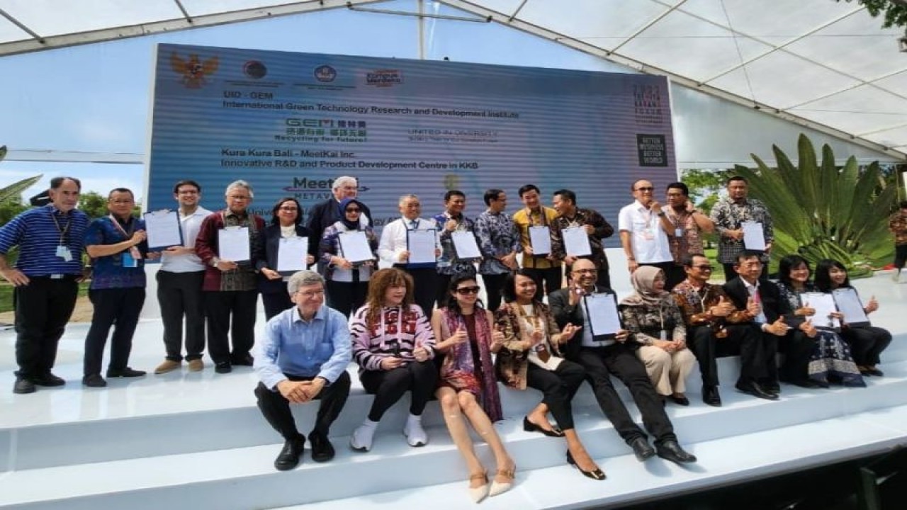 Suasana di salah satu sudut UID Bali Campus, Kura-Kura Bali, Pulau Serangan, Denpasar pada Senin (14/11/2022). (ANTARA/HO-UID)