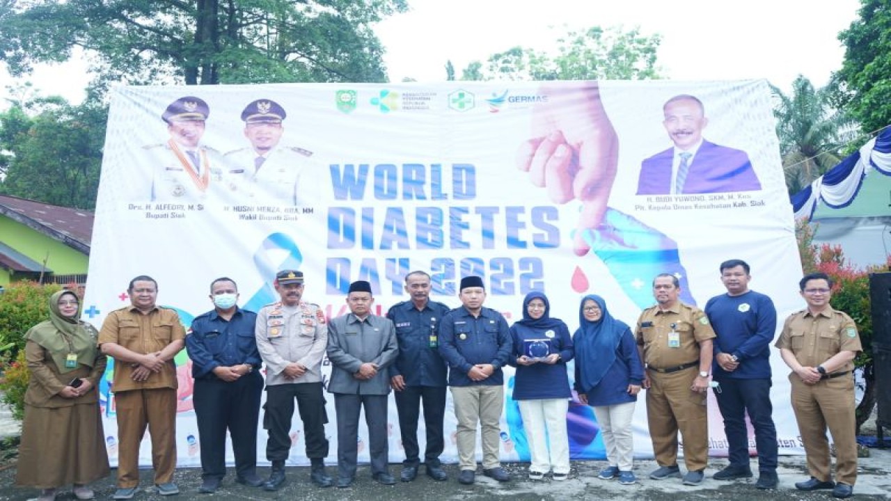 Pemerintah Kabupaten Siak kampanyekan upaya pencegahan diabetes