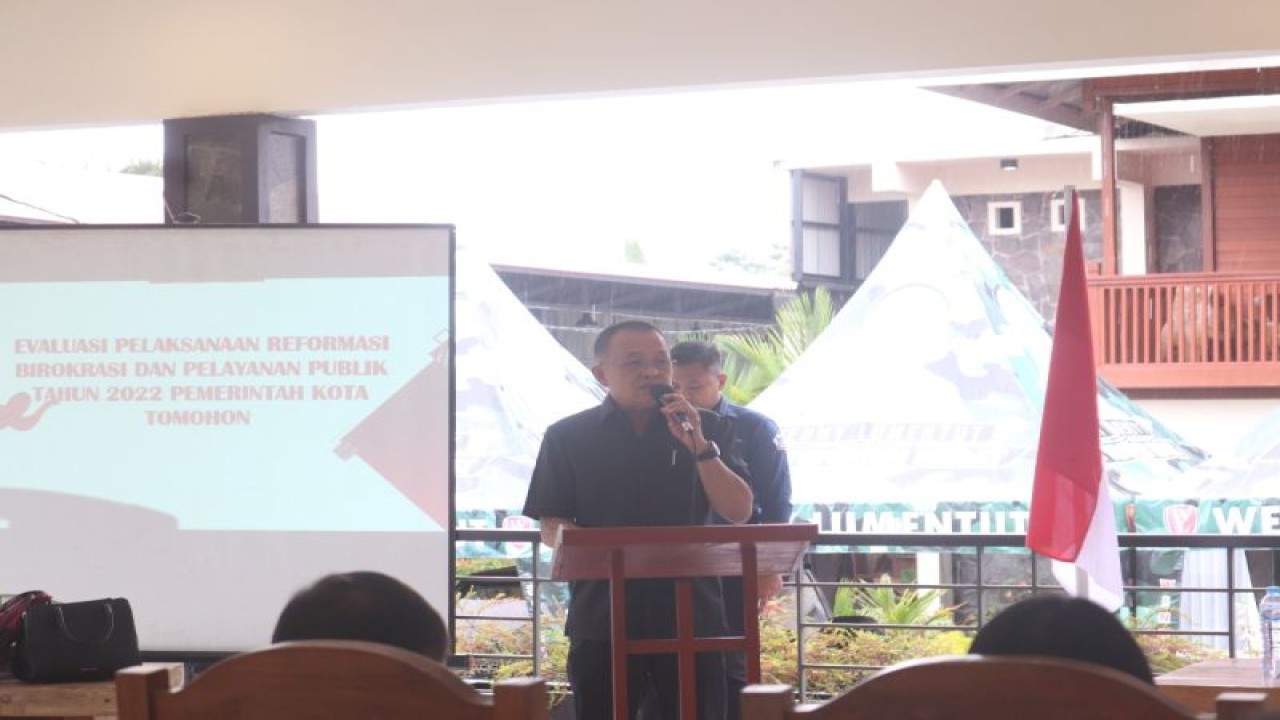 Wakil Wali Kota Tomohon, Wenny Lumentut. ANTARA/HO-HUMAS