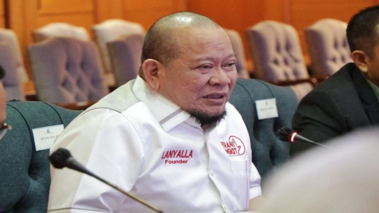 Ketua Dewan Perwakilan Daerah (DPD) RI AA LaNyalla Mahmud Mattalitti (ANTARA/HO-DPD RI)