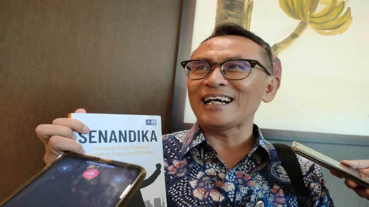 Ketua ICMI Organisasi Wilayah Khusus (Orwilsus) Bogor Aceng Hidayat. ANTARA/Linna Susanti