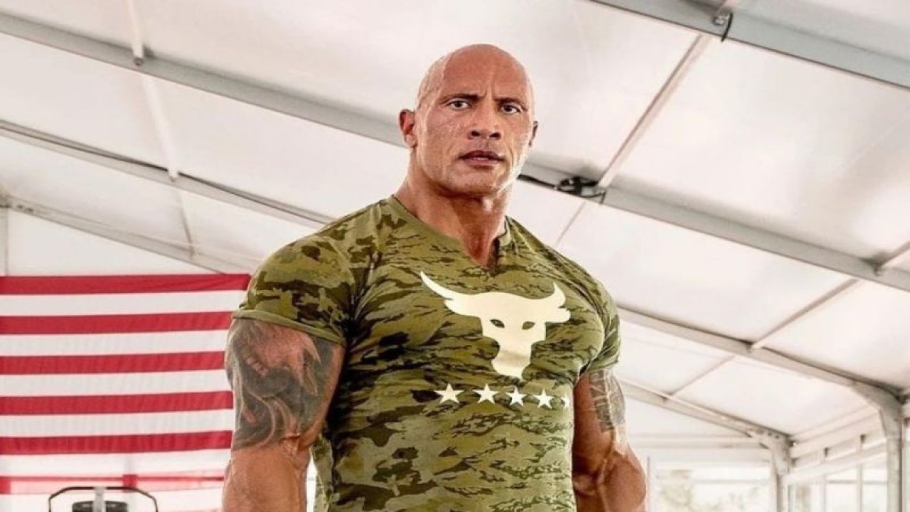 Aktor Dwayne Johnson (ANTARA/Instagram @therock)