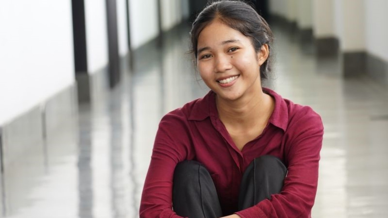 Alumni Program Kartu Prakerja, Ni Wayan Popy Widyantari, ketika ditemui ANTARA di acara Kartu Prakerja di Bali, Selasa (15/11/2022) (ANTARA/M Al Kahfie Kamaru)