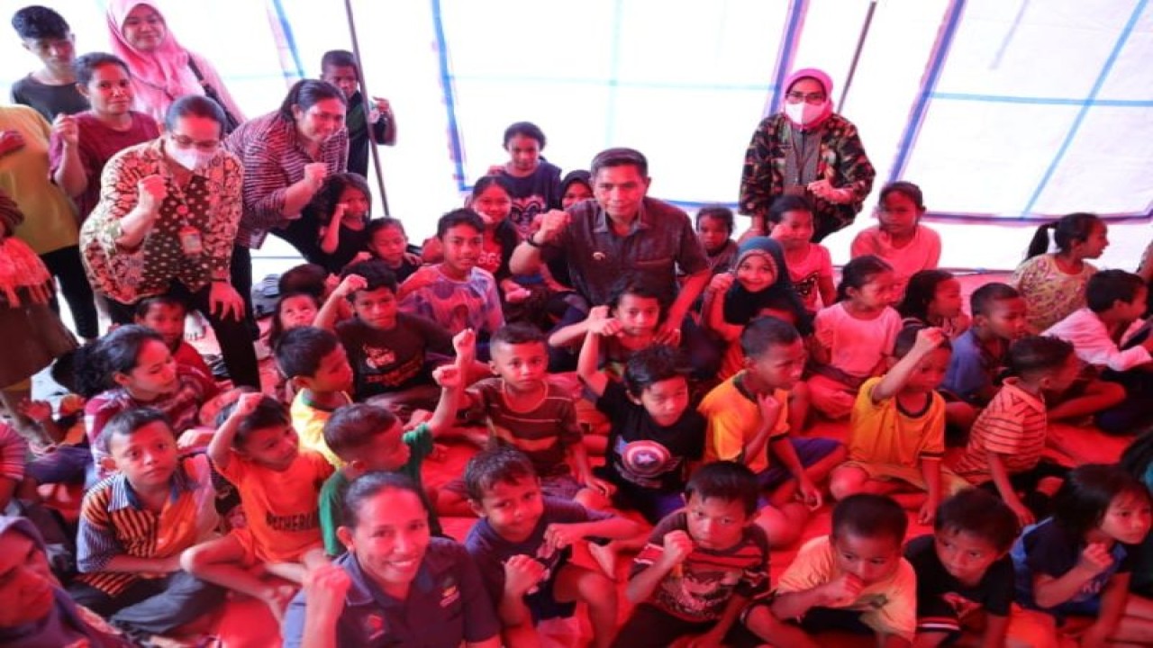 Penjabat Wali Kota Ambon Bodewin Wattimena. ANTARA/Penina F Mayaut