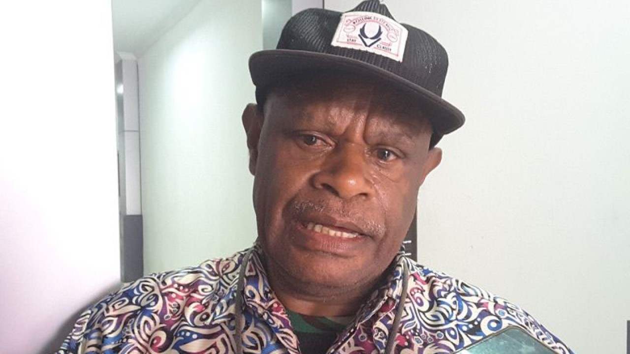 Kepala BPBD Jayawijaya Amsal Wamo. ANTARA/Marius Frisson Yewun