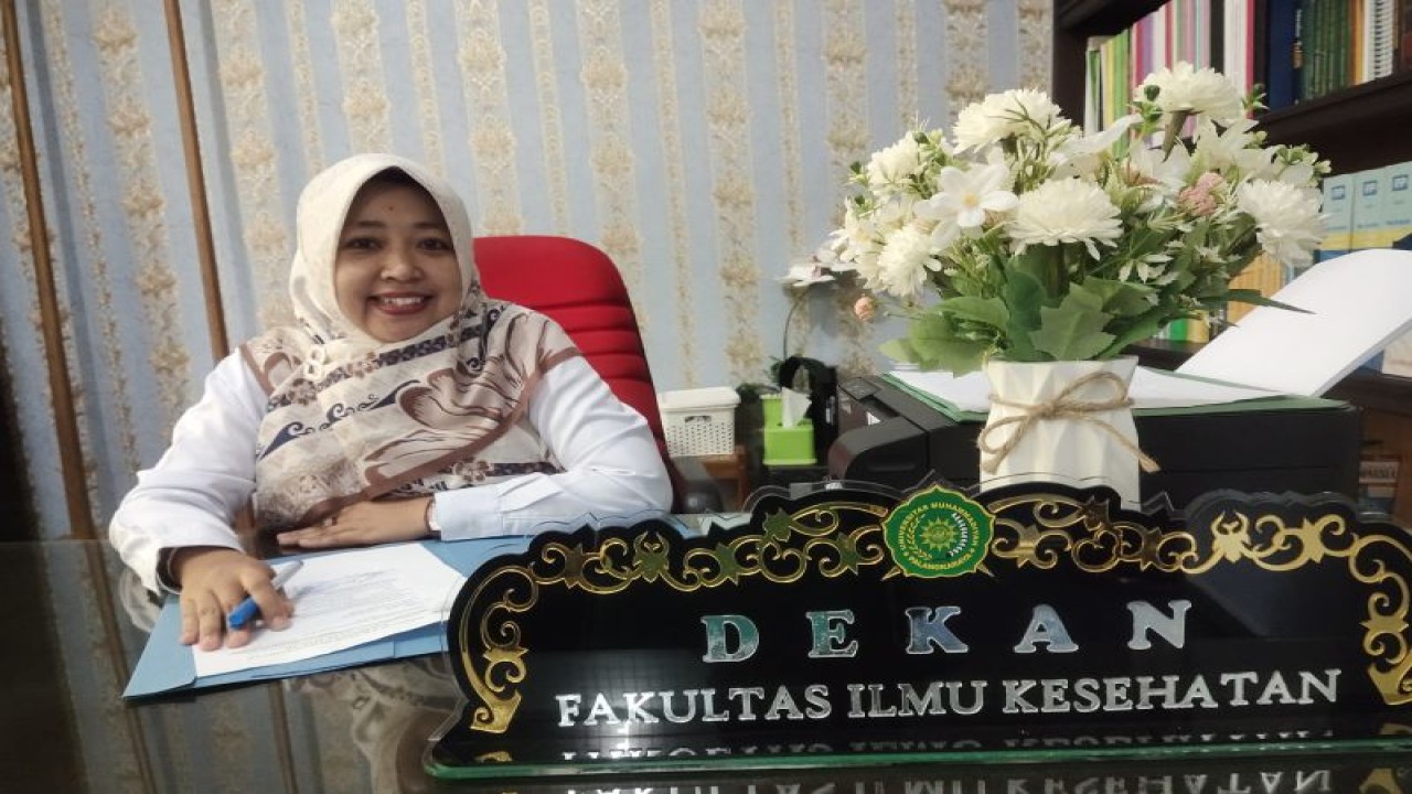 Dekan Fikes UMPR, apt Nurul Chusna SFarm MSc. ANTARA/Rendhik Andika