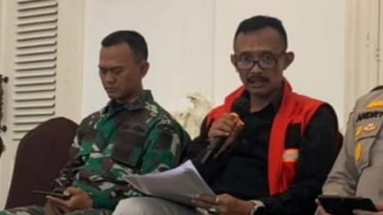 Asisten Daerah II Cianjur, Jawa Barat, Arief Purnawan.(ANTARA/Ahmad Fikri). (Ahmad Fikri)