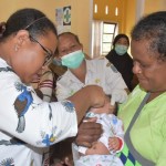 Balita Biak dapat vitamin dan asupan gizi cegah stunting-1670986999