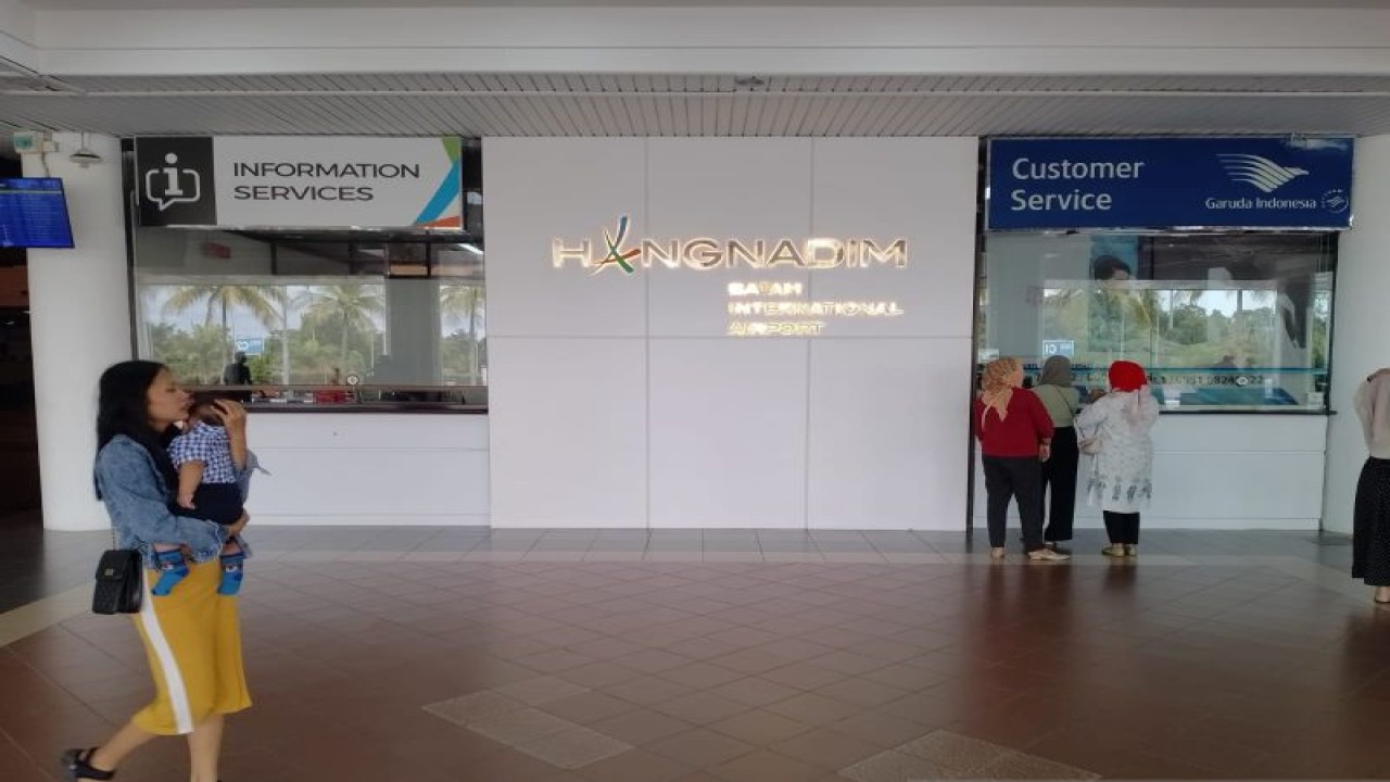 Bandara Internasional Hang Nadim Batam, Provinsi Kepri. (FOTO ANTARA/Yude)