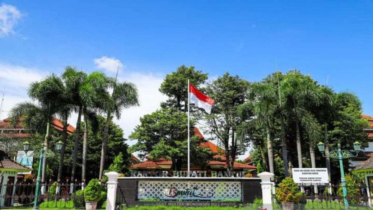 Kantor Pemerintah Kabupaten Bantul, DIY (ANTARA/Hery Sidik)