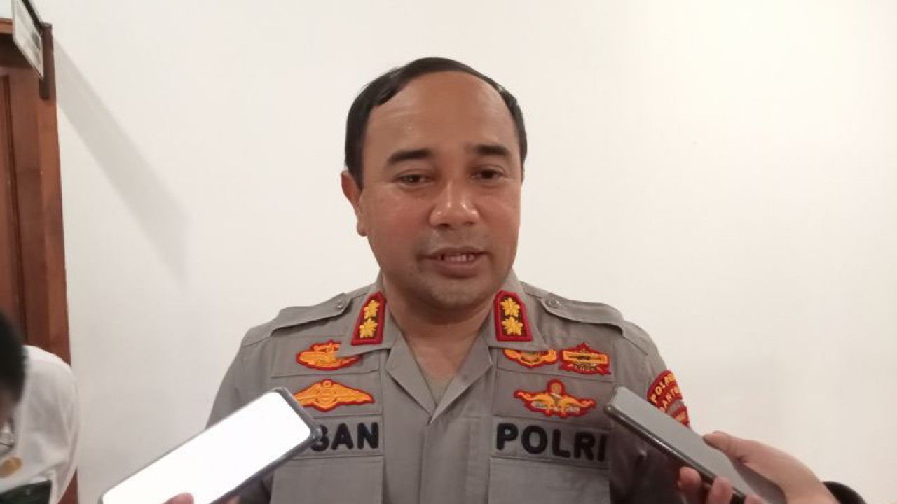 Kepala Kepolisian Resor (Kapolres) Bantul AKBP Ihsan usai Rakor bersama Forkopimda Bantul menghadapi Natal dan Tahun Baru di Bantul, DIY beberapa waktu lalu. (ANTARA/Hery Sidik)