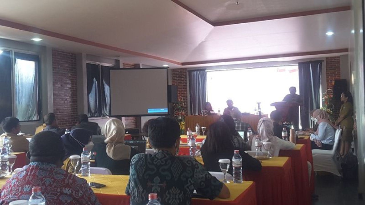 Pertemuan Bappenas dengan pemerintah Papua Pegunungan. ANTARA/Marius Frisson Yewun