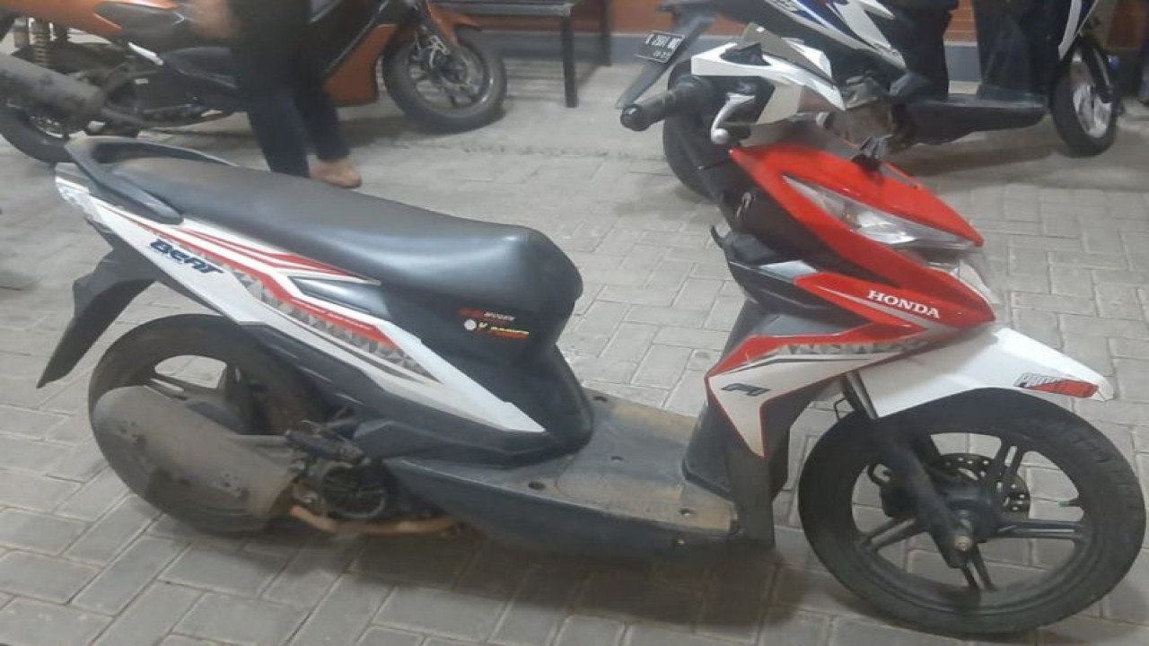 Barang bukti sepeda motor yang berhasil diamankan polisi dari tangan pencuri. ANTARA/HO-Polres Kudus