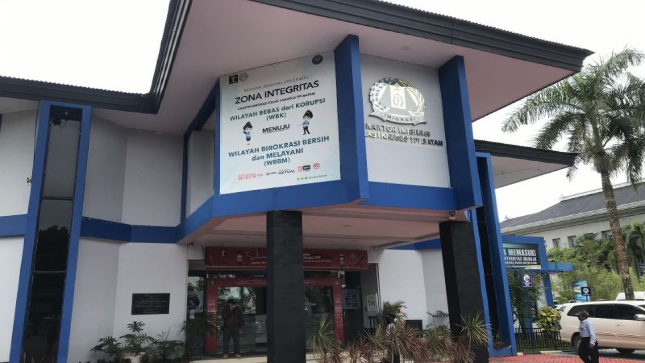 Kantor Imigrasi Kelas I TPI Batam (ANTARA/Yude)