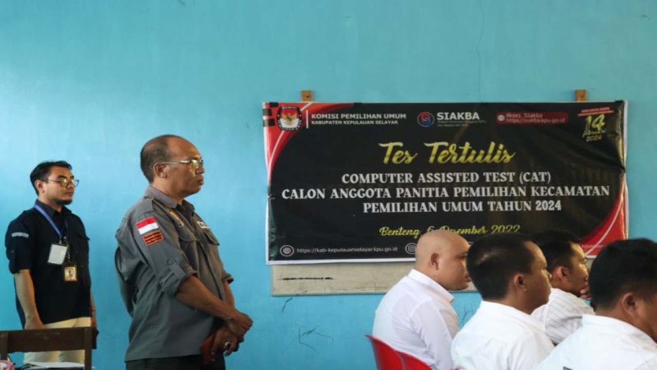 Bawaslu Selayar serius mengawasi pelaksanaan perekrutan anggota PPK untuk Pemilu 2024.ANTARA/HO-Bawaslu Selayar.