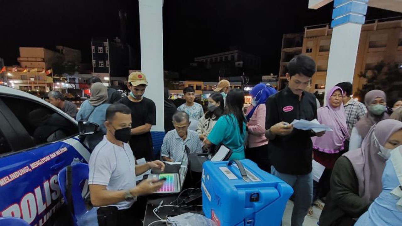 layanan masyarakat cegah COVID-19 di Belitung (ANTARA/Kasmono)