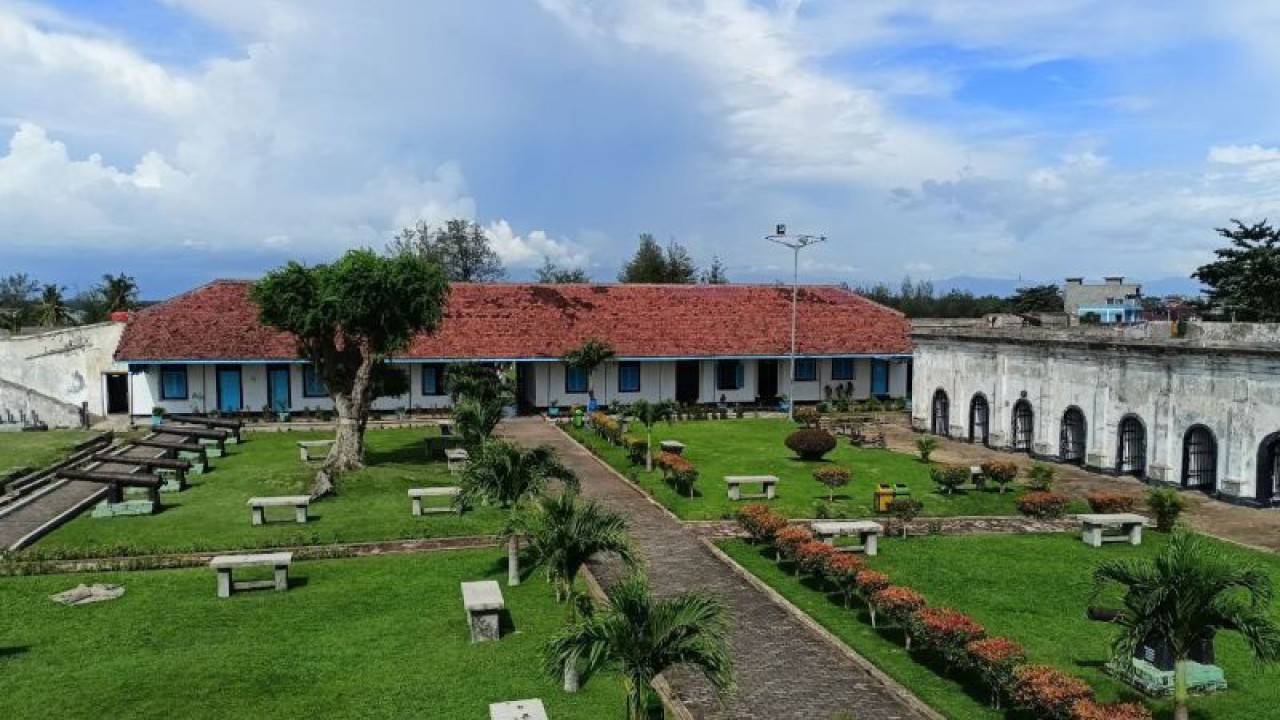 Benteng Marlborough di Bengkulu (ANTARA/Suci Nurhaliza)