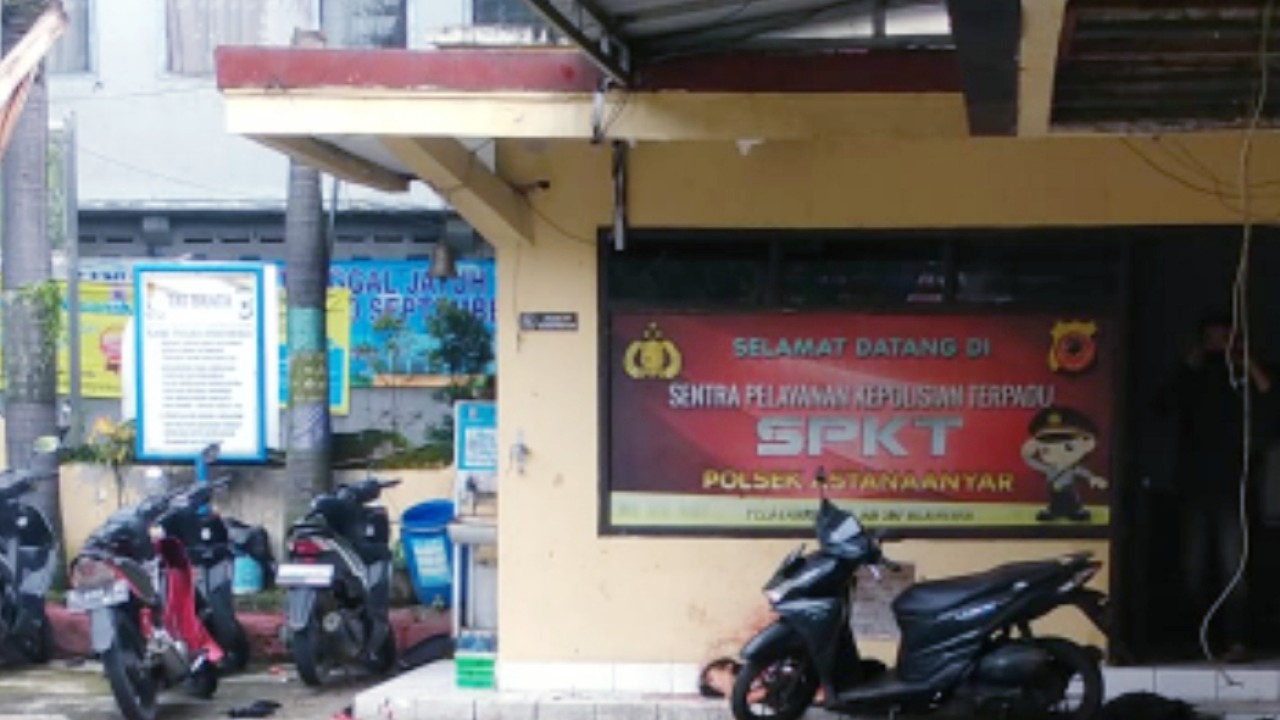 Bom bunuh diri Polsek Astana Anyar Bandung/net