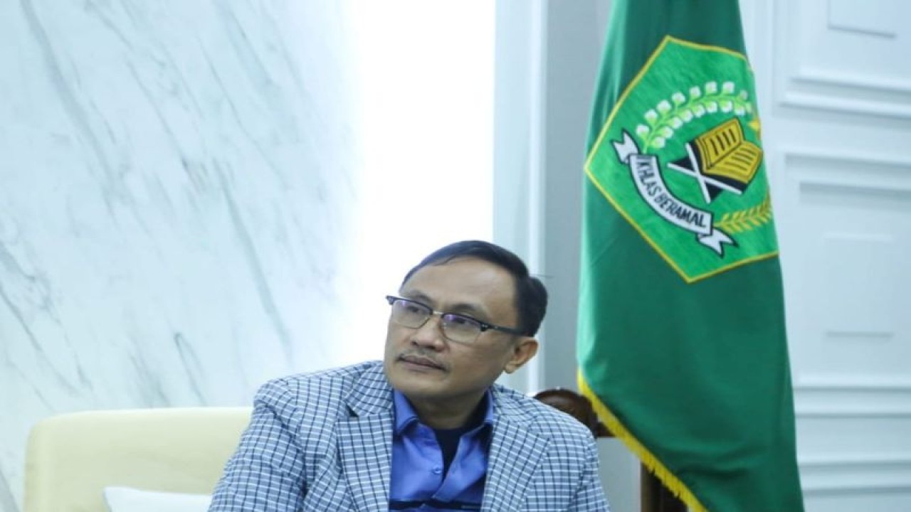 Kepala Badan Penyelenggara Jaminan Produk Halal (BPJPH) Kementerian Agama Aqil Irham. (ANTARA/HO-Kemenag)