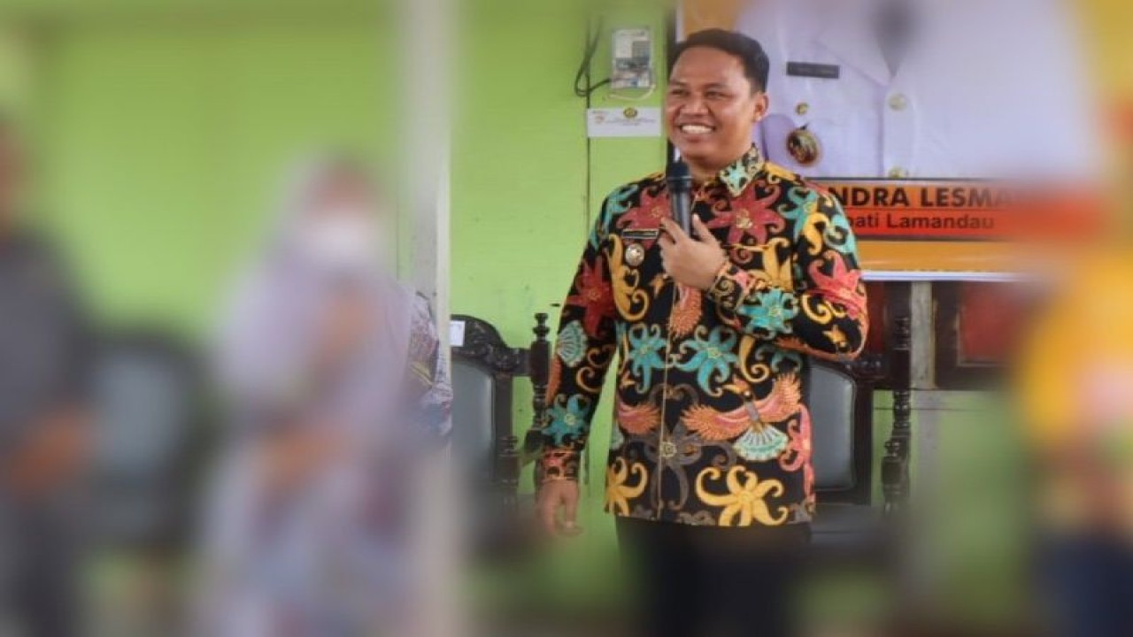 Bupati Lamandau Hendra Lesmana. (ANTARA/HO-Pemkab Lamandau)
