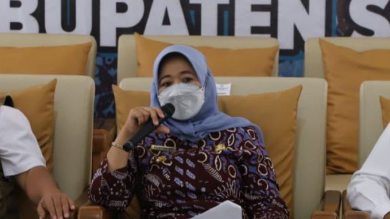 Bupati Sleman Kustini Sri Purnomo. ANTARA/Victorianus Sat Pranyoto