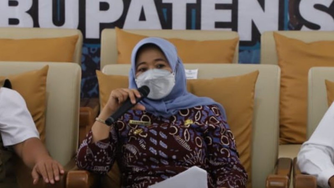 Bupati Sleman Kustini Sri Purnomo. ANTARA/Victorianus Sat Pranyoto