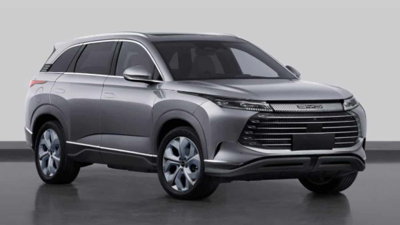 Kendaraan listrik BYD Corvette 07. (Gizmochina)