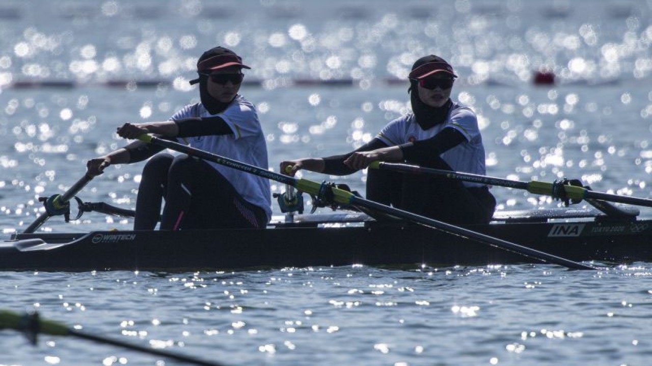 Ilustrasi - cabang olahraga dayung. ANTARA FOTO/Sigid Kurniawan/wsj.