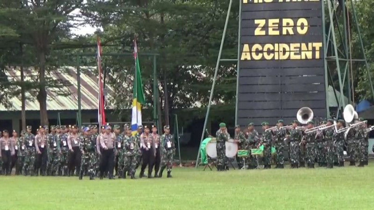 Kegiatan peresmian diklat integrasi kampus kebangsaan di Rindam Jaya Condet, Jakarta, Senin (12/12/2022). ANTARA/Yogi Rachman