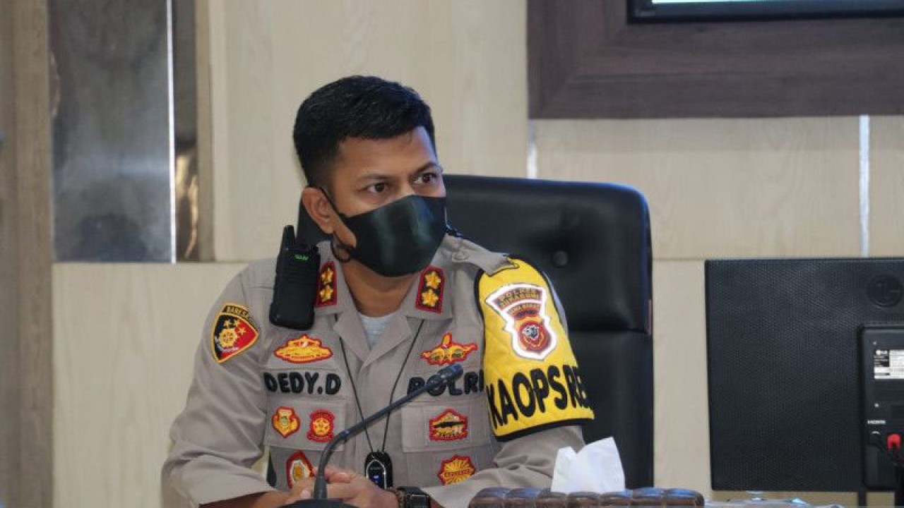 Kapolres Sukabumi AKBP Dedy Dharmawansyah. Antara/Aditya Rohman.