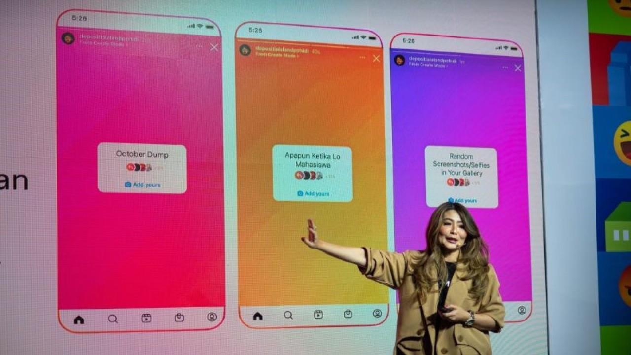 Direktur Kemitraan Kreator Meta Indonesia dan Asia Tenggara Revie Sylviana. (ANTARA/HO-Meta)