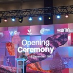Direktur Utama BRI Sunarso dalam Opening Ceremony UMKM Expo(rt) Brilianpreneur di Jakarta Convention Center, Kamis (15/12/2022). (ANTARA/Sanya Dinda)-1671087644