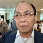 Direktur Utama Jasa Marga Subakti Syukur menyampaikan keterangan kepada awak media di Jakarta, Senin (12/12/2022). ANTARA/Aji Cakti-1670832766